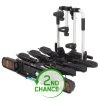 XLC Beluga II Bike Rack For Three E-Bikes - Black/aluminium - 2nd Choice